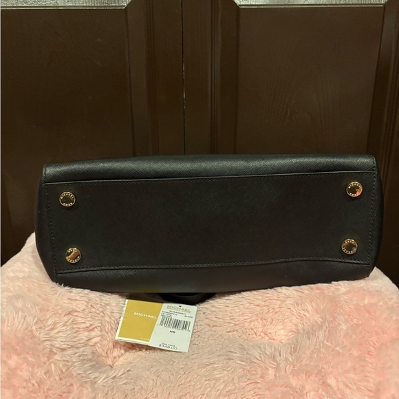 Michael Kors NWT Susannah Large Black Tote Bag - Picture 4 of 6